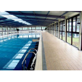 Hot Sale High Standard Steel Structure Roofing of Swimmming Pool Design